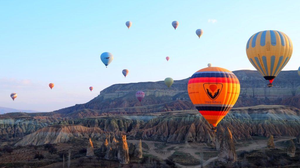 hot air balloons cappadocia